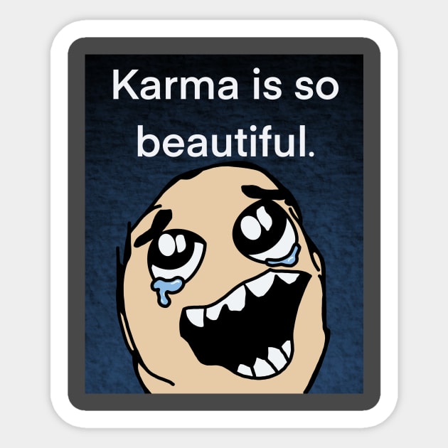 Karma Sticker by 752 Designs